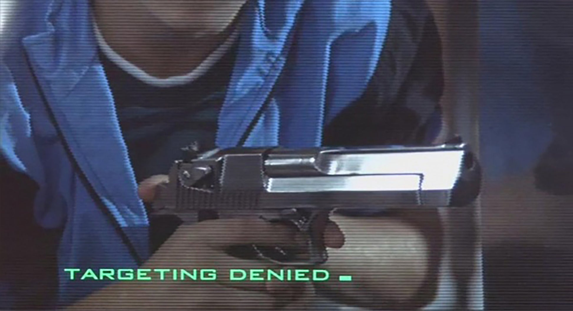 IMI Magnum Research Desert Eagle Pistol Cosplay Prop Replica Gun Commando Robocop 2