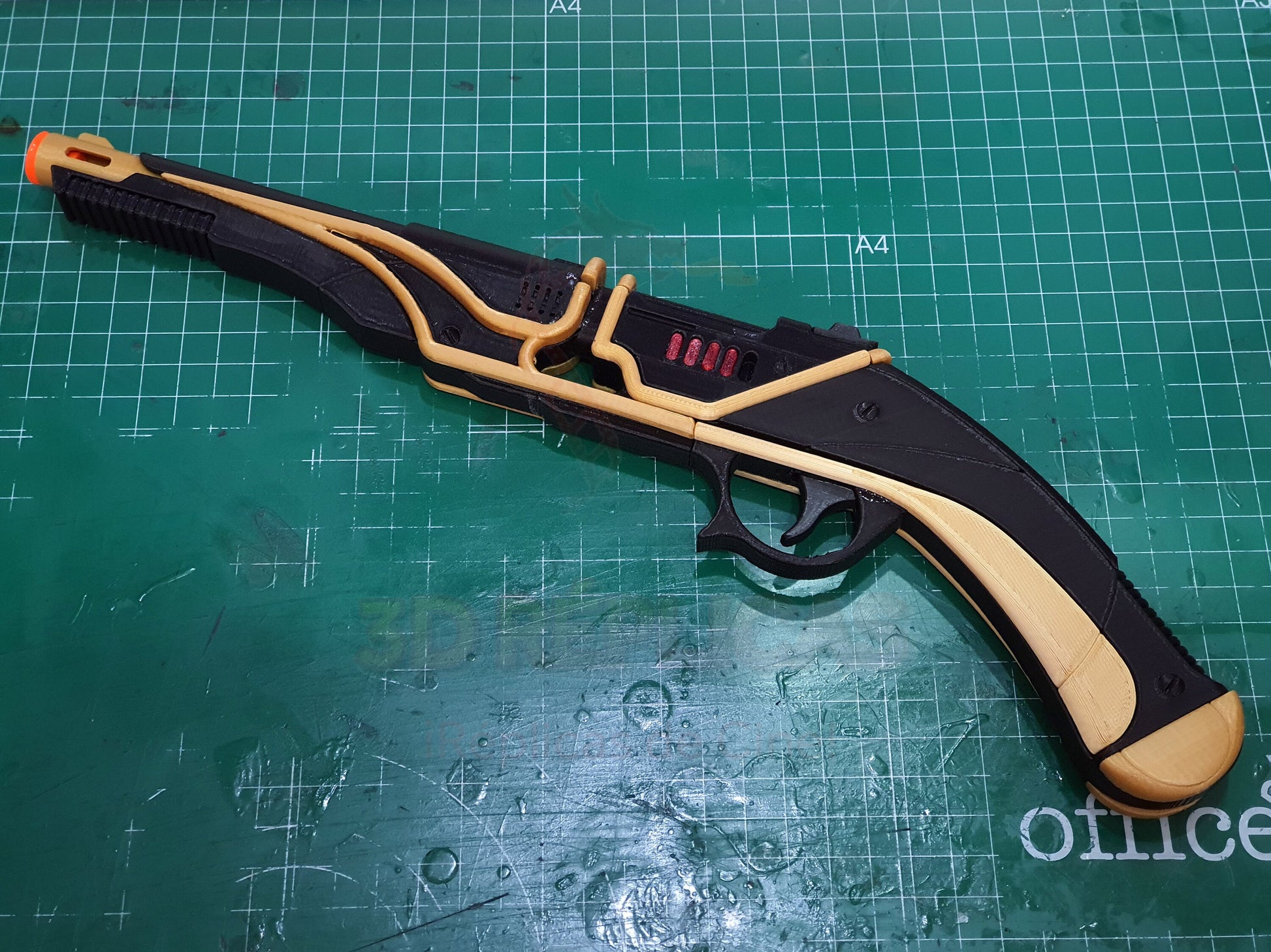Star Wars E-851 Zorii Bliss Blaster Pistol Cosplay Prop Replica Gun The Rise of Skywalker