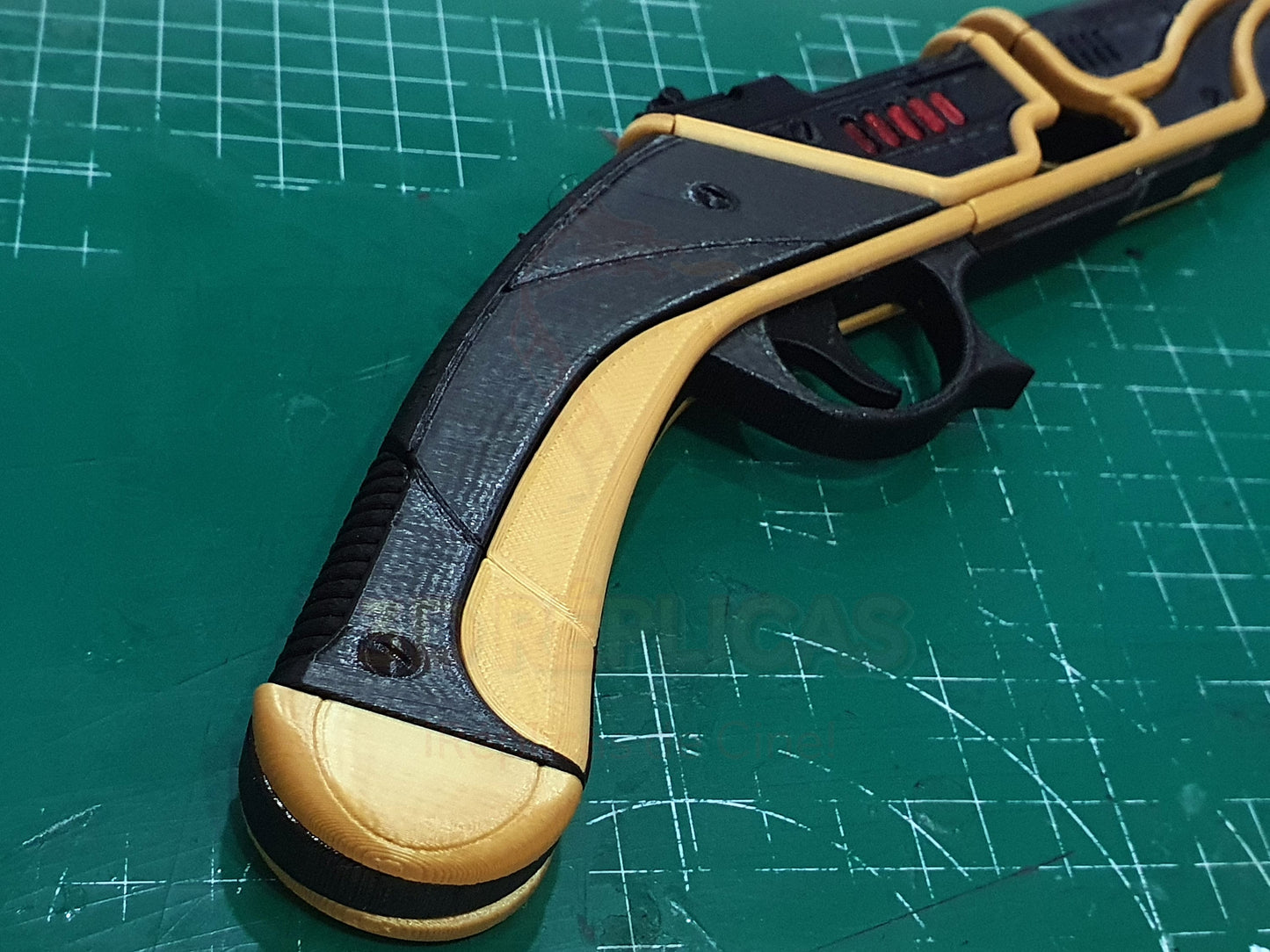 Star Wars E-851 Zorii Bliss Blaster Pistol Cosplay Prop Replica Gun The Rise of Skywalker
