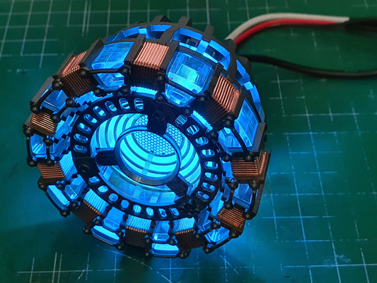Iron Man Arc Reactor Prop Replica Tony Stark Has a Heart Cosplay - LIGHTS UP!