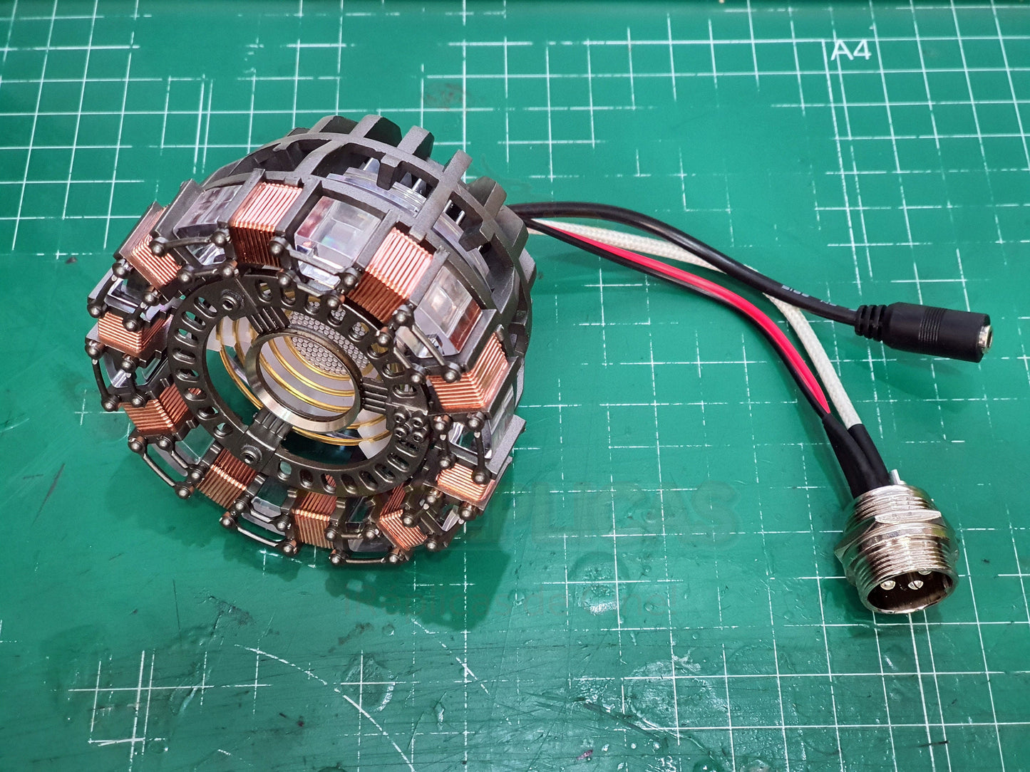 Iron Man Arc Reactor Prop Replica Tony Stark Has a Heart Cosplay - LIGHTS UP!