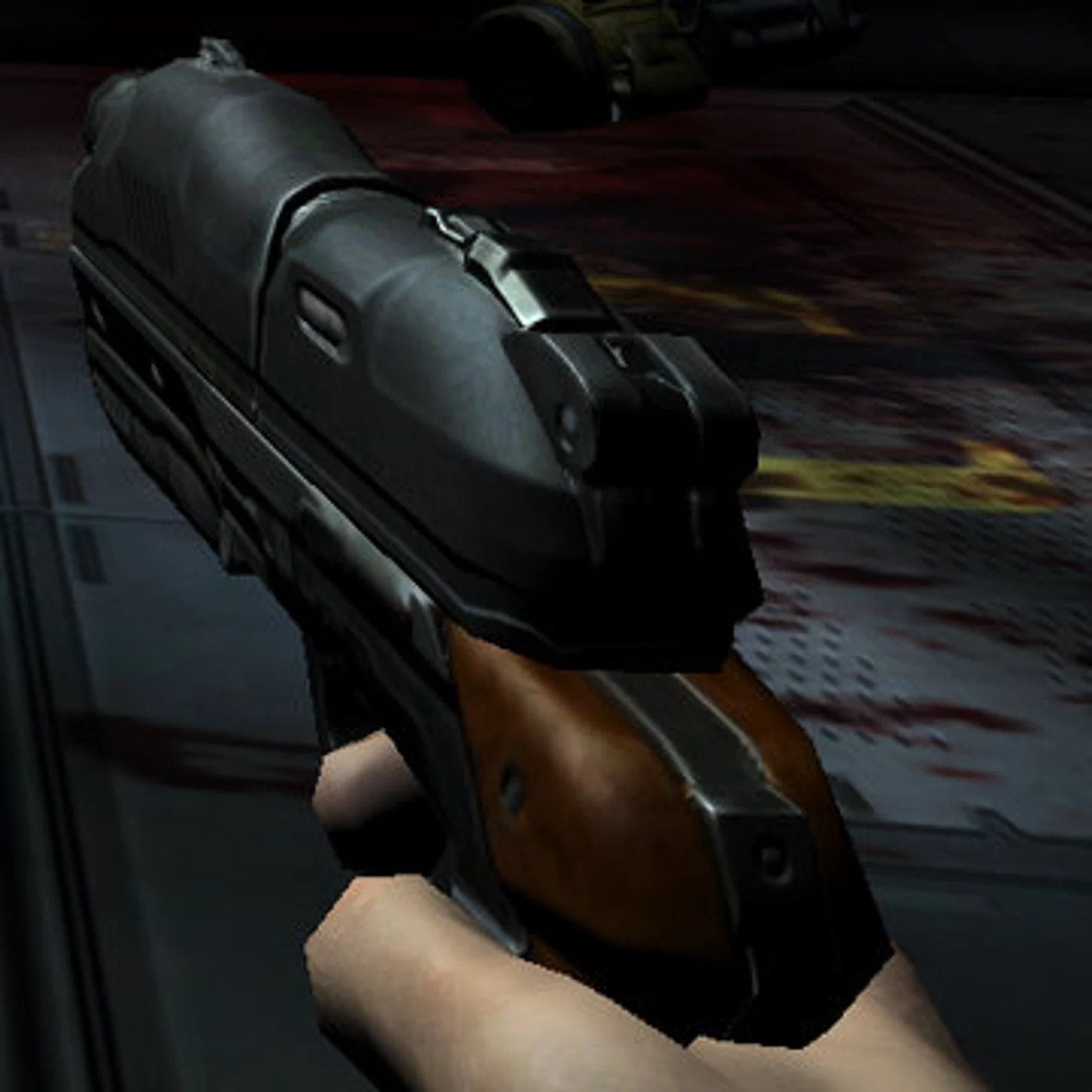 Doom 3 Hero Revolver Prop Replica Gun Pistol - by buissonland
