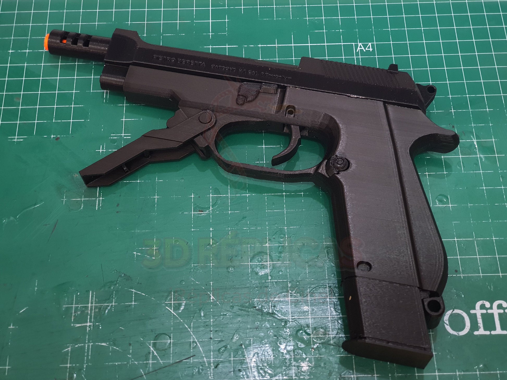 Beretta 93R Pistol Gun Prop Replica Cosplay