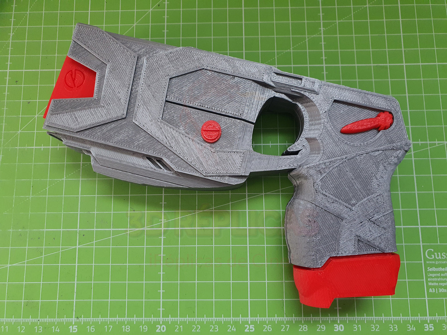 X2 Taser Gun Pistol Prop Replica Cosplay Cyberpunk Arasaka Style