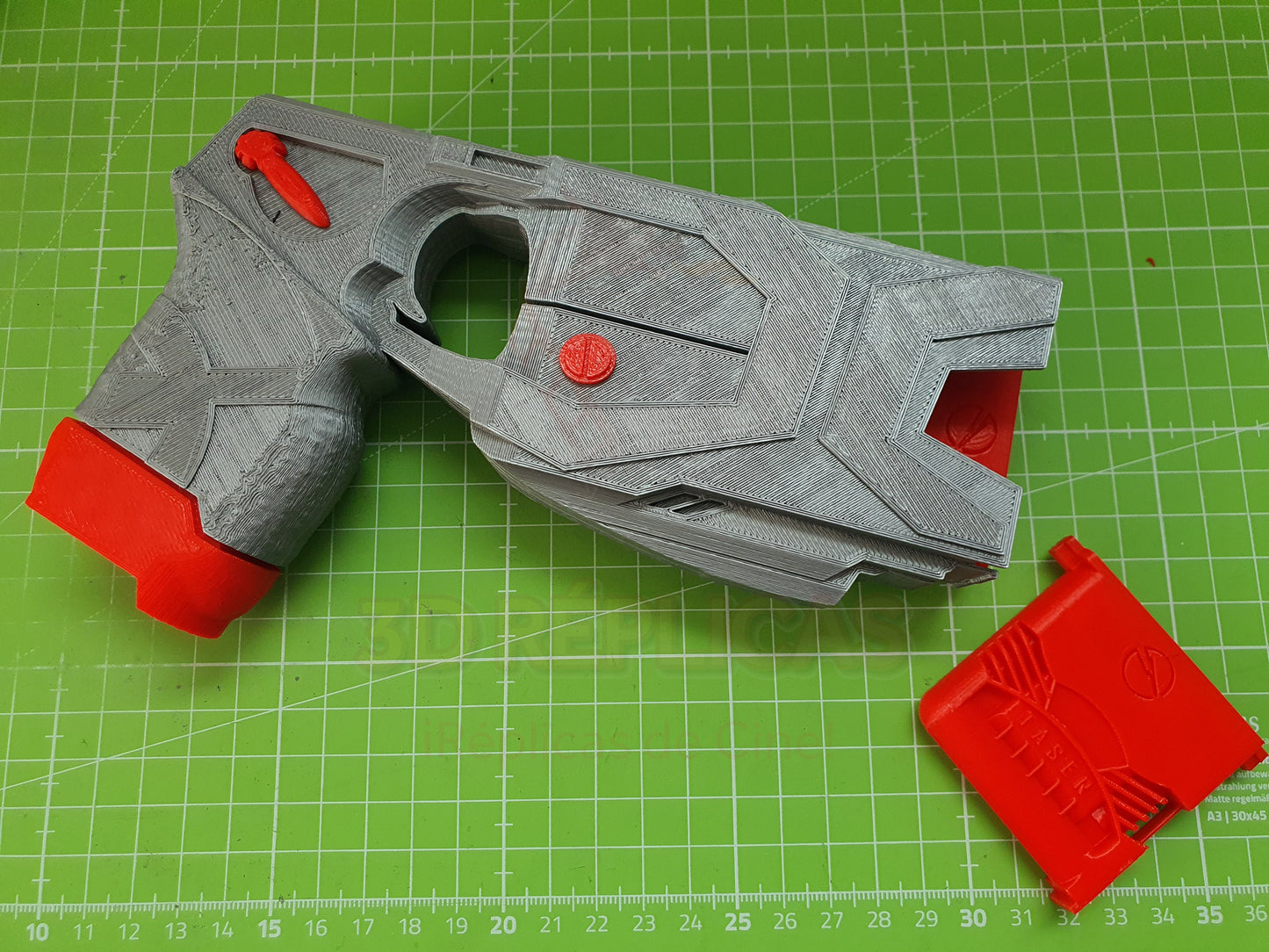 X2 Taser Gun Pistol Prop Replica Cosplay Cyberpunk Arasaka Style