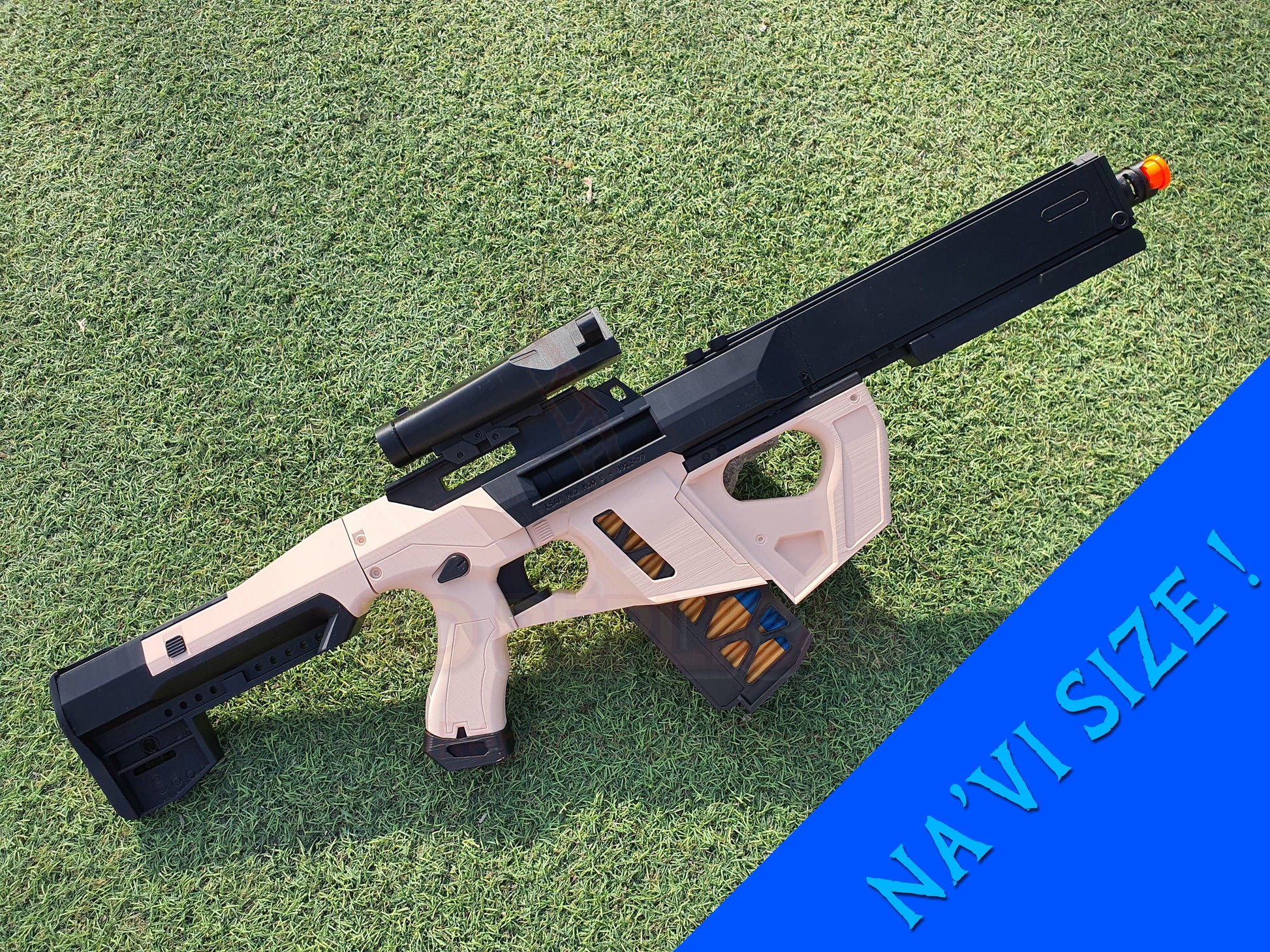 Avatar Recom MR69-AR Rifle Prop Replica Gun Cosplay Carbine Jake Sully - by buissonland