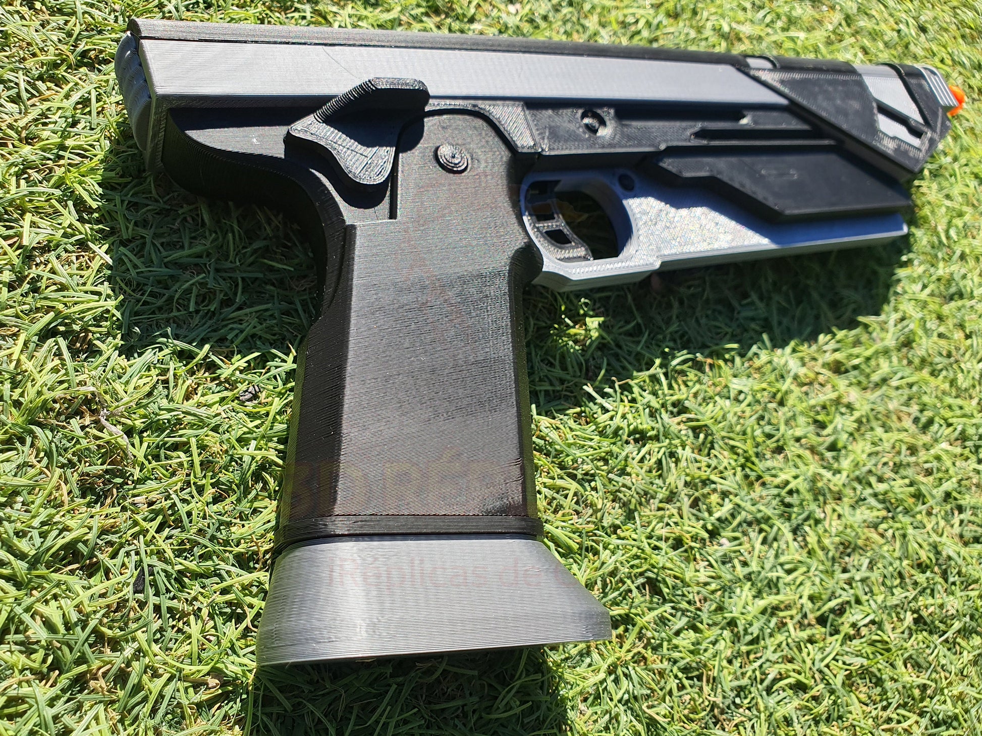 Star Wars The Mandalorian Bo Katan Westar 34 Blaster Pistol Cosplay Prop Replica Gun Sidearm w/moving Trigger!