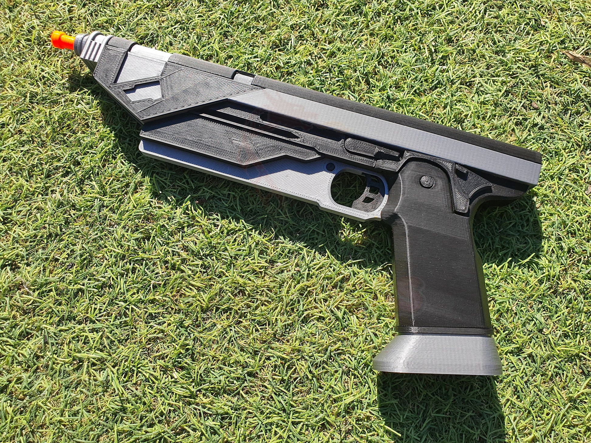 Star Wars The Mandalorian Bo Katan Westar 34 Blaster Pistol Cosplay Prop Replica Gun Sidearm w/moving Trigger!