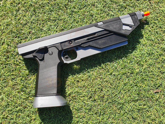 Star Wars The Mandalorian Bo Katan Westar 34 Blaster Pistol Cosplay Prop Replica Gun Sidearm w/moving Trigger!