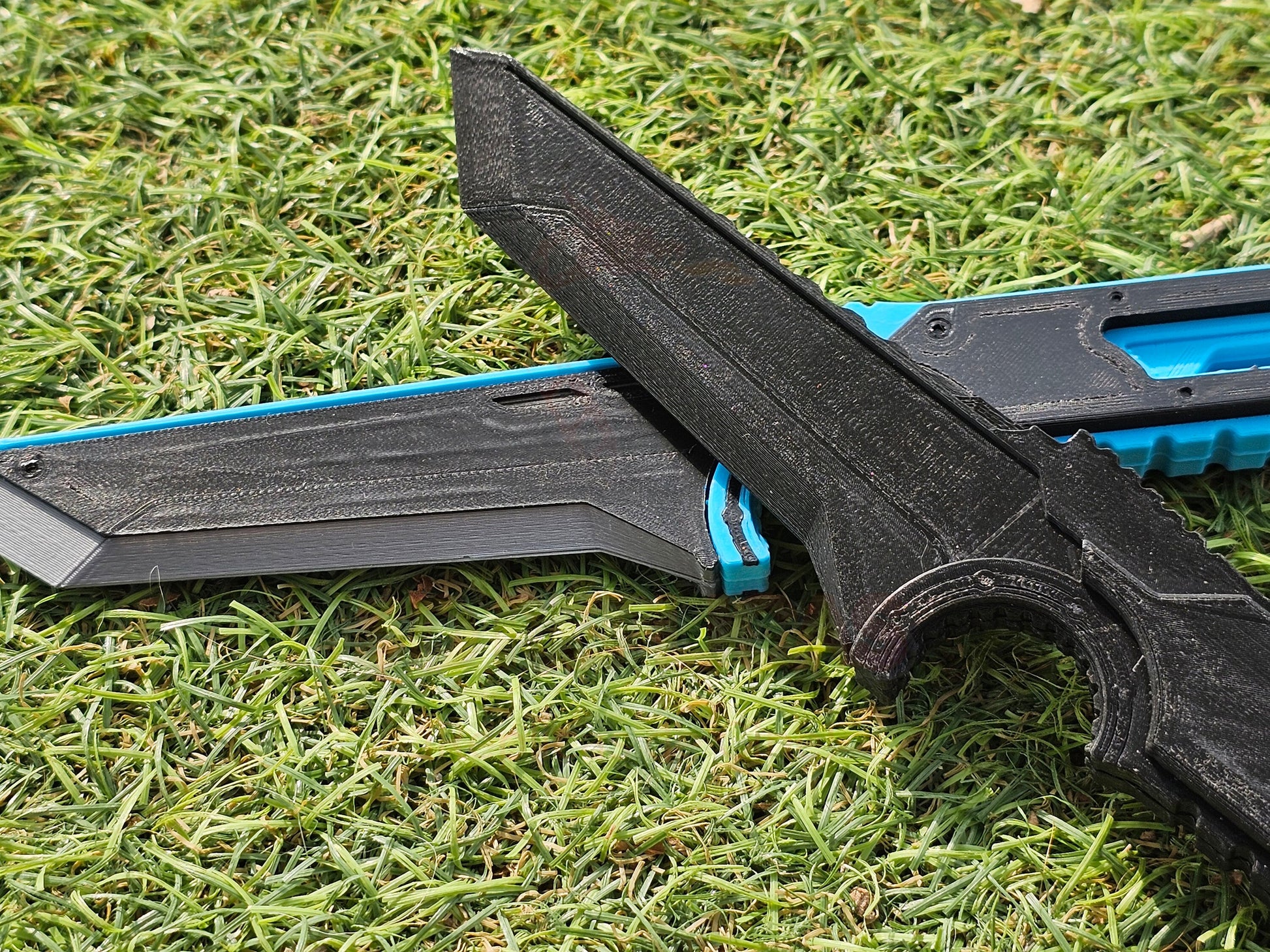 Starfield Combat Knife Prop Replica Stealth Weapon - by DreamOfProps