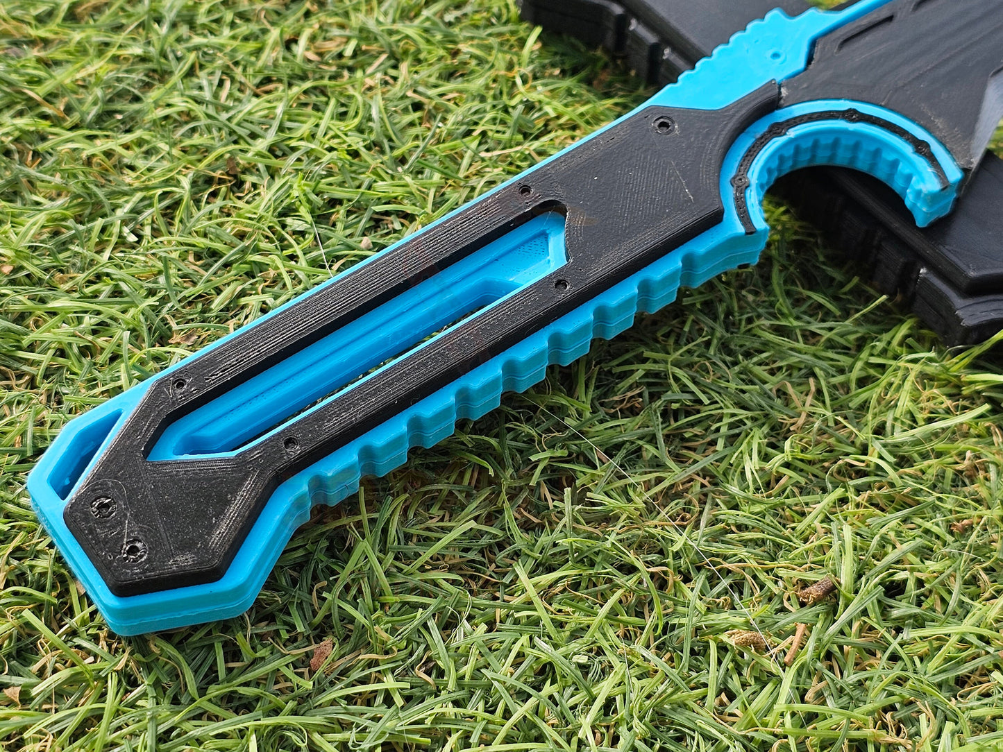 Starfield Combat Knife Prop Replica Stealth Weapon - by DreamOfProps