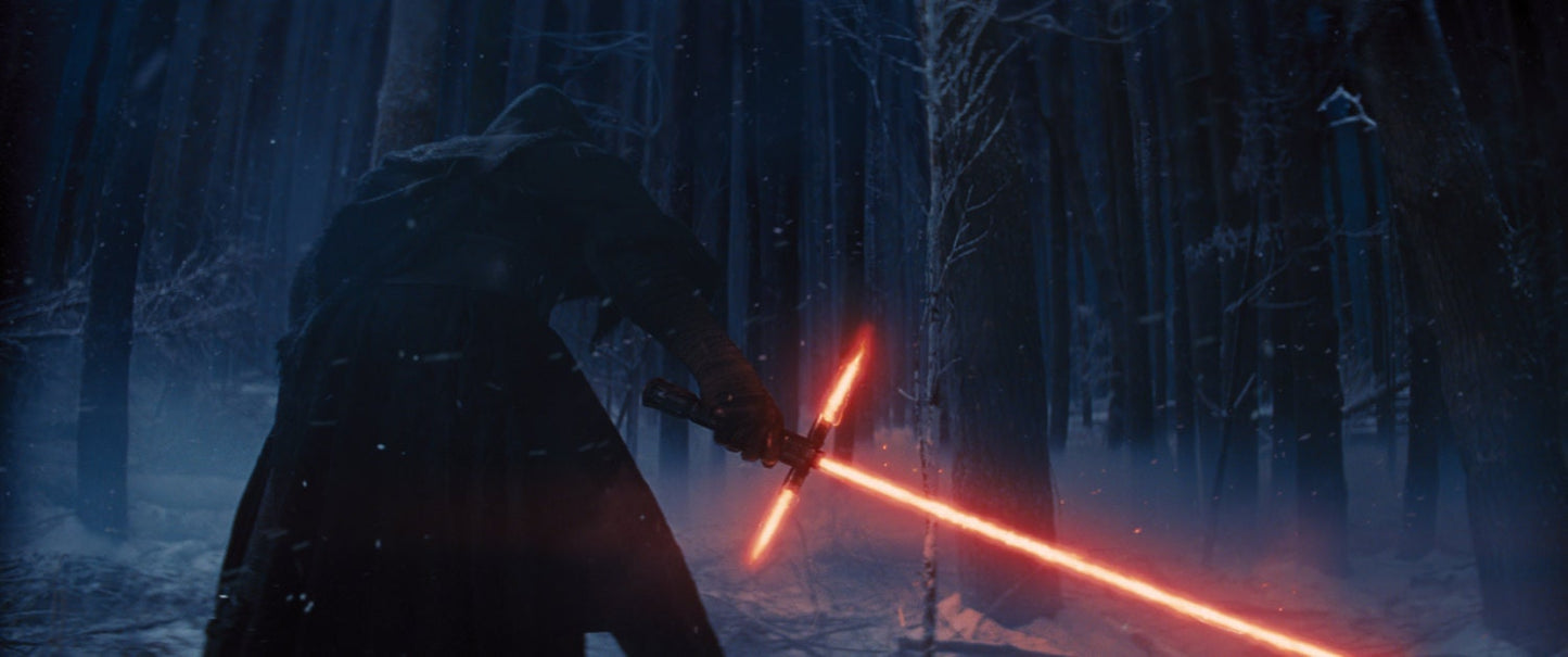 Kylo Ren Lightsaber Star Wars TFA Force Awakens Sable de Luz Espada Episodio VIII - El Despertar de la Fuerza
