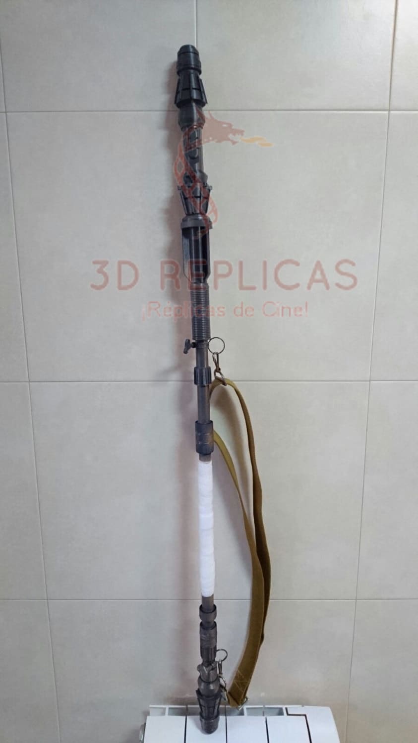 Rey's QuarterStaff Star Wars VII TFA The Force Awakens Cosplay Prop Replica Staff (by Daniel ORTEGA)