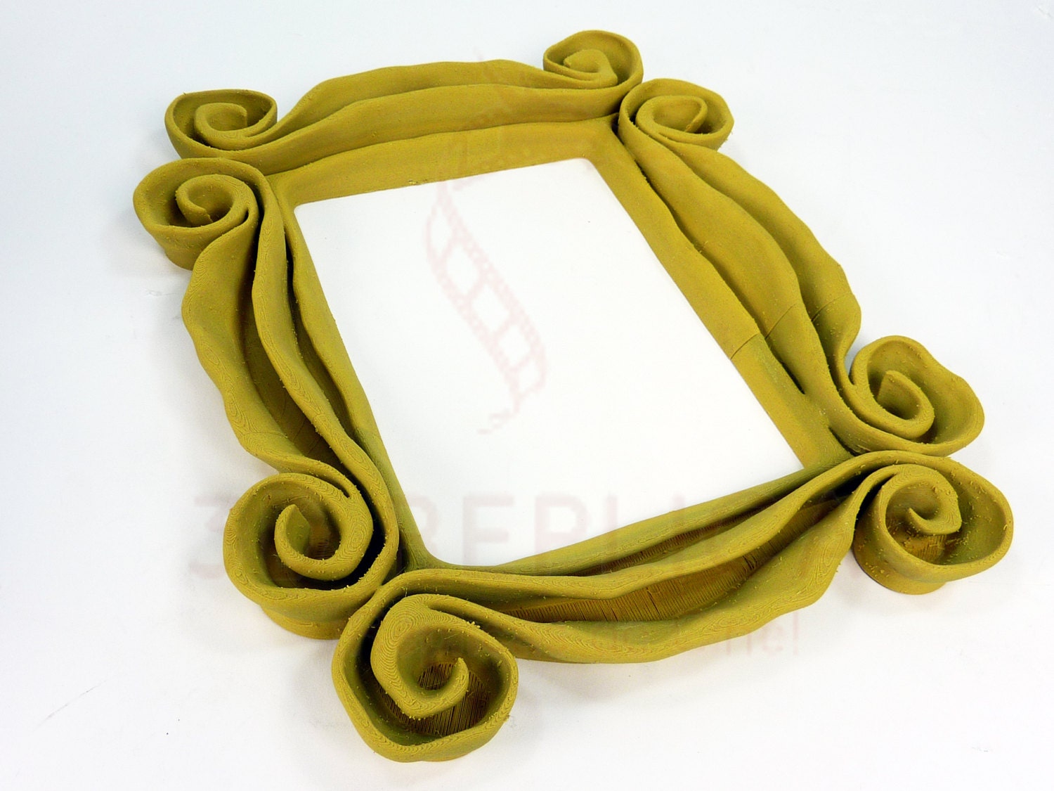 FRIENDS Yellow Peephole Frame Monica's Appartment Marco Fotos Apartamento - REAL Willow WOOD!