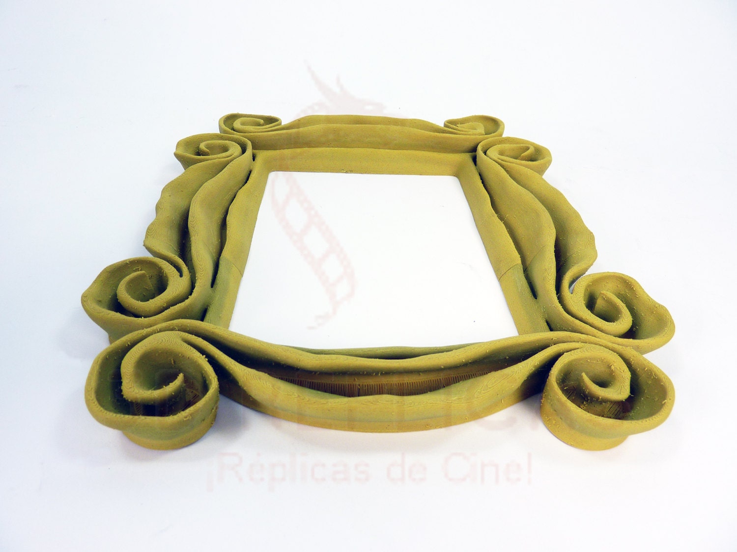 FRIENDS Yellow Peephole Frame Monica's Appartment Marco Fotos Apartamento - REAL Willow WOOD!
