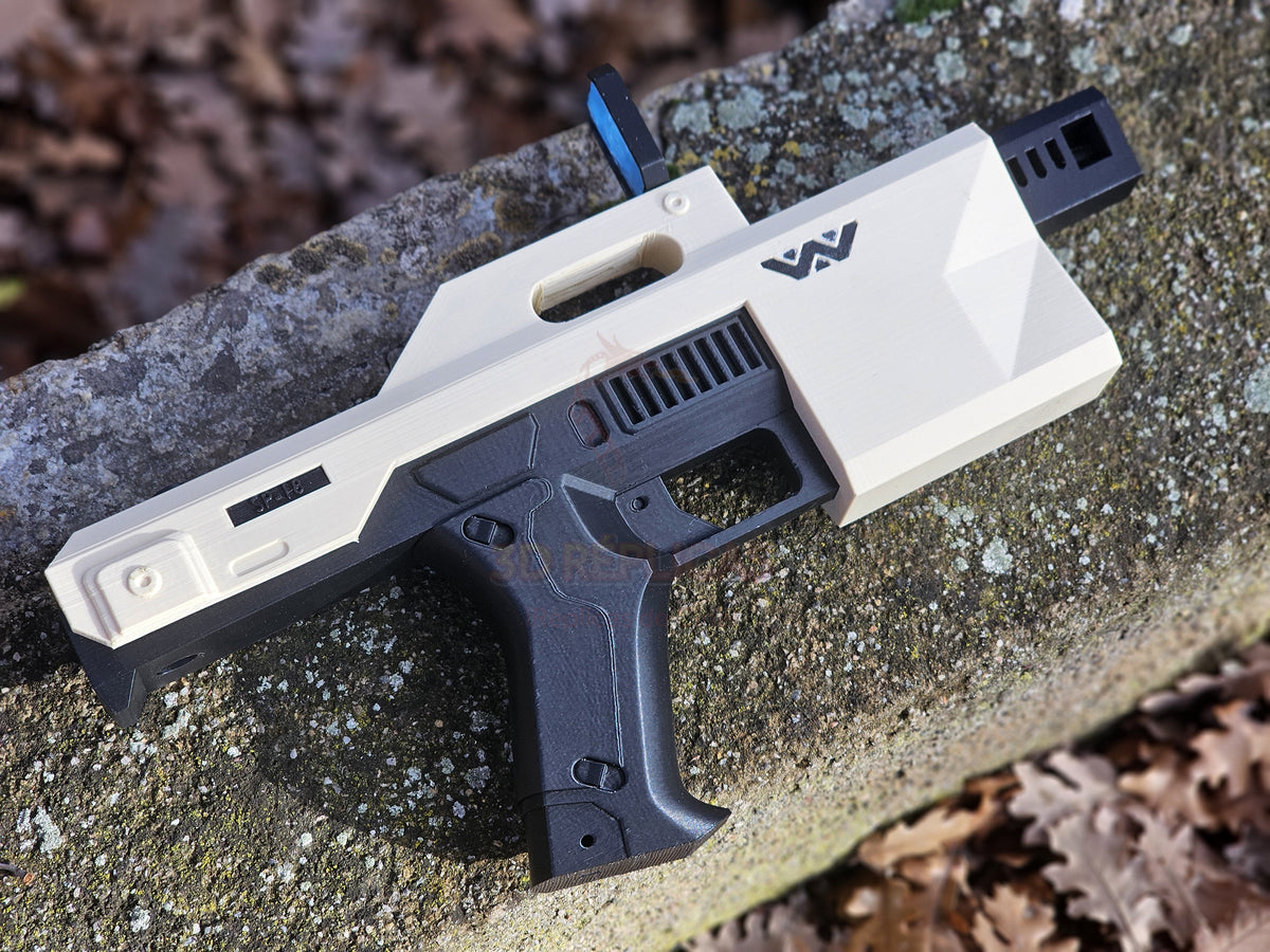 Predator Badlands SP-18 WY Gun SMG Rifle Blaster Prop Replica Weyland ...