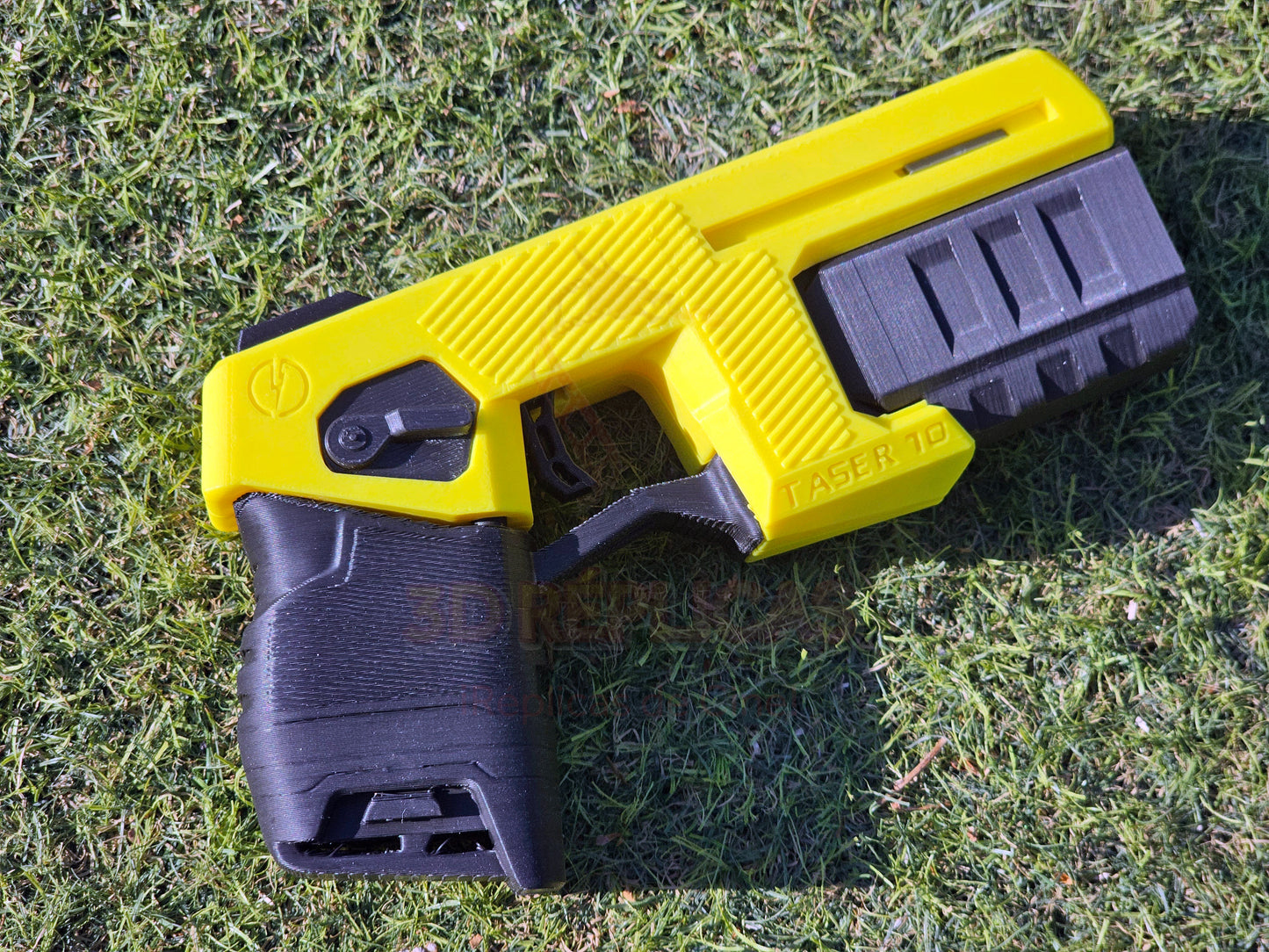 Réplica de utilería de pistola Taser 7 para cosplay - AMARILLO