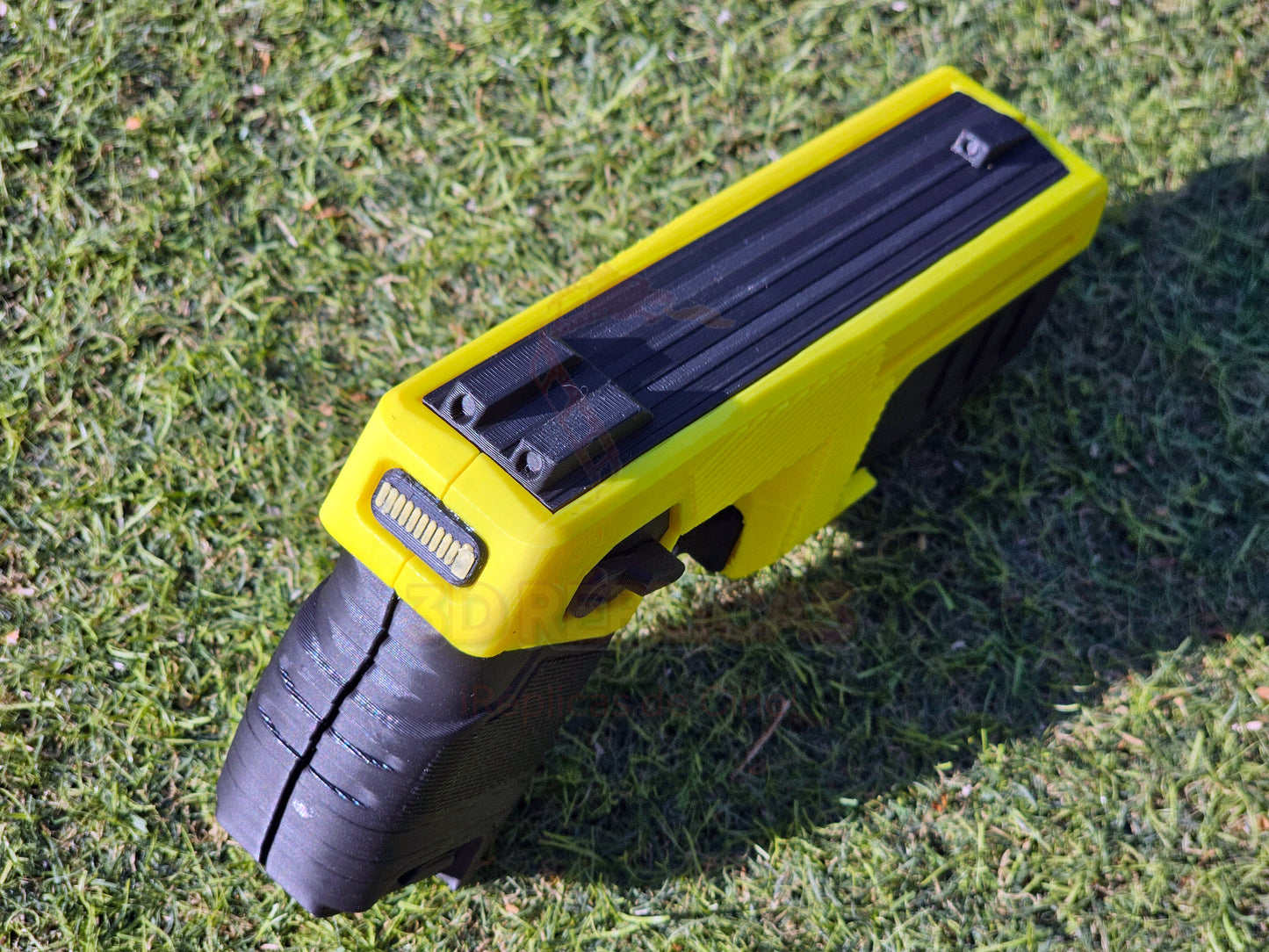 Réplica de utilería de pistola Taser 7 para cosplay - AMARILLO