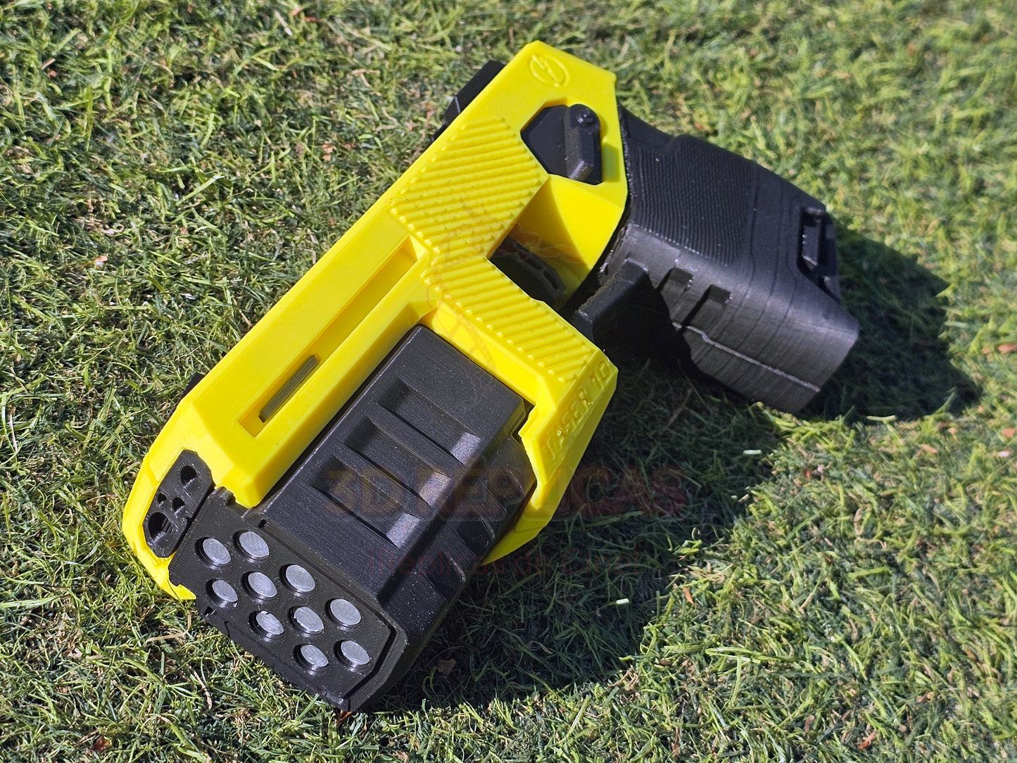 Réplica de utilería de pistola Taser 7 para cosplay - AMARILLO