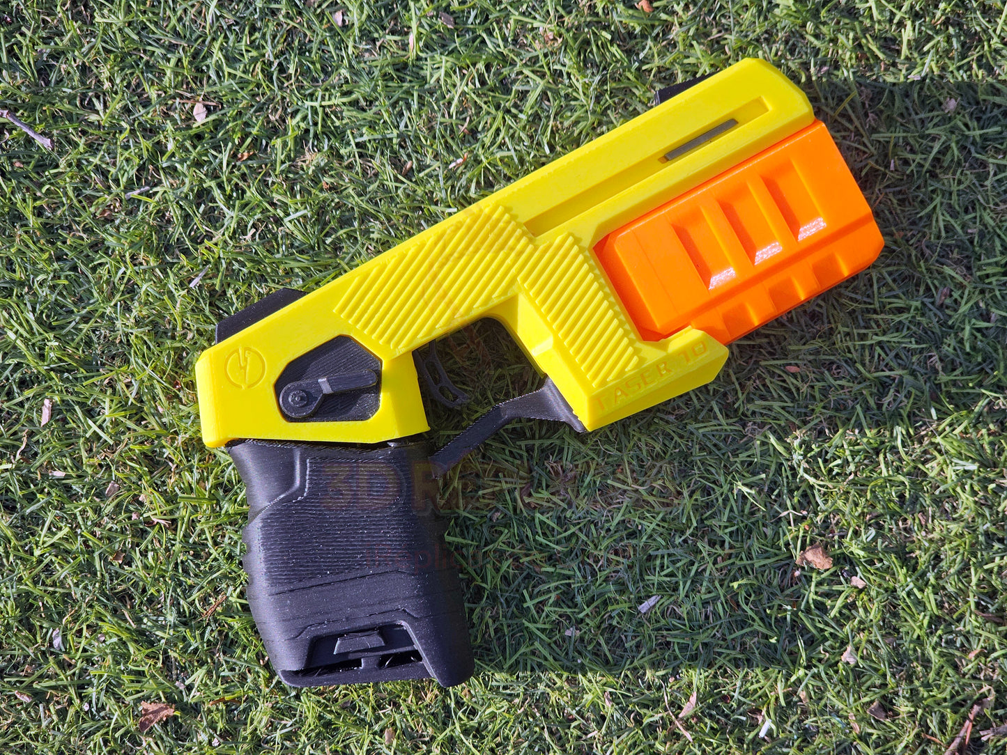 Réplica de utilería de pistola Taser 7 para cosplay - AMARILLO