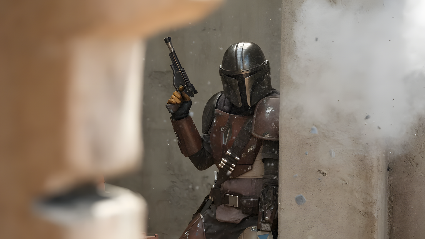 Star Wars Mandalorian and Grogu IB-94 Mando Blaster Cosplay Pistol Replica Gun Blastech Weapon