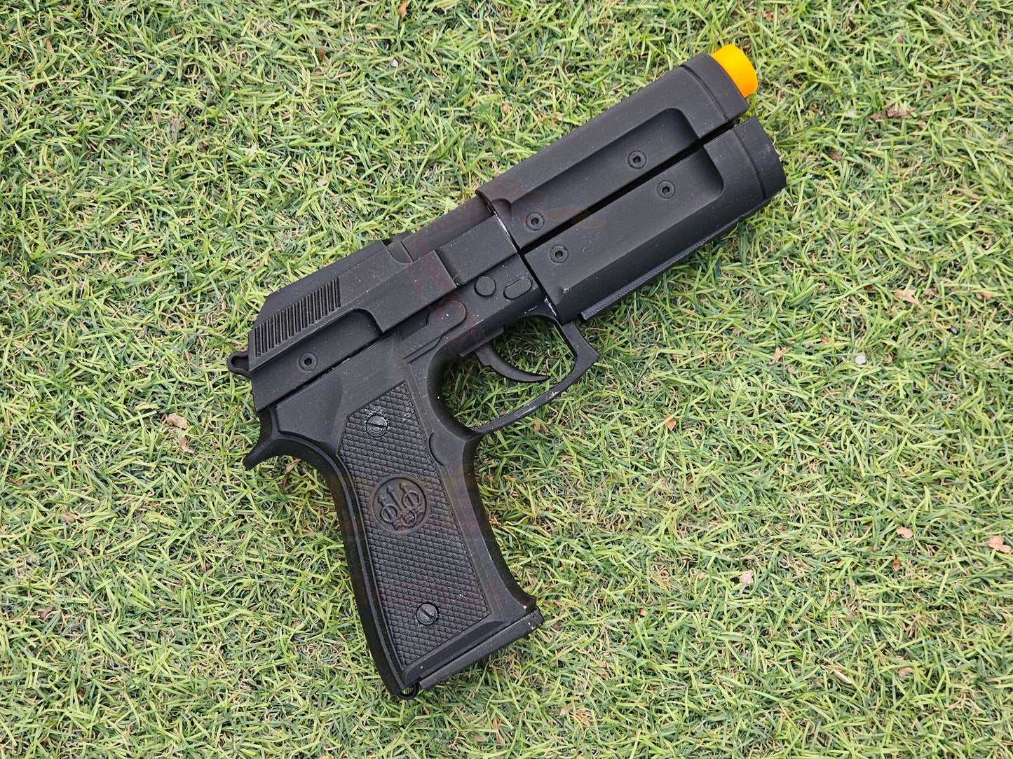 TimeCop Beretta Gun / Nick Fury Agent of S.H.I.E.L.D. Pistol Cosplay Prop Replica - by DreamOfProps