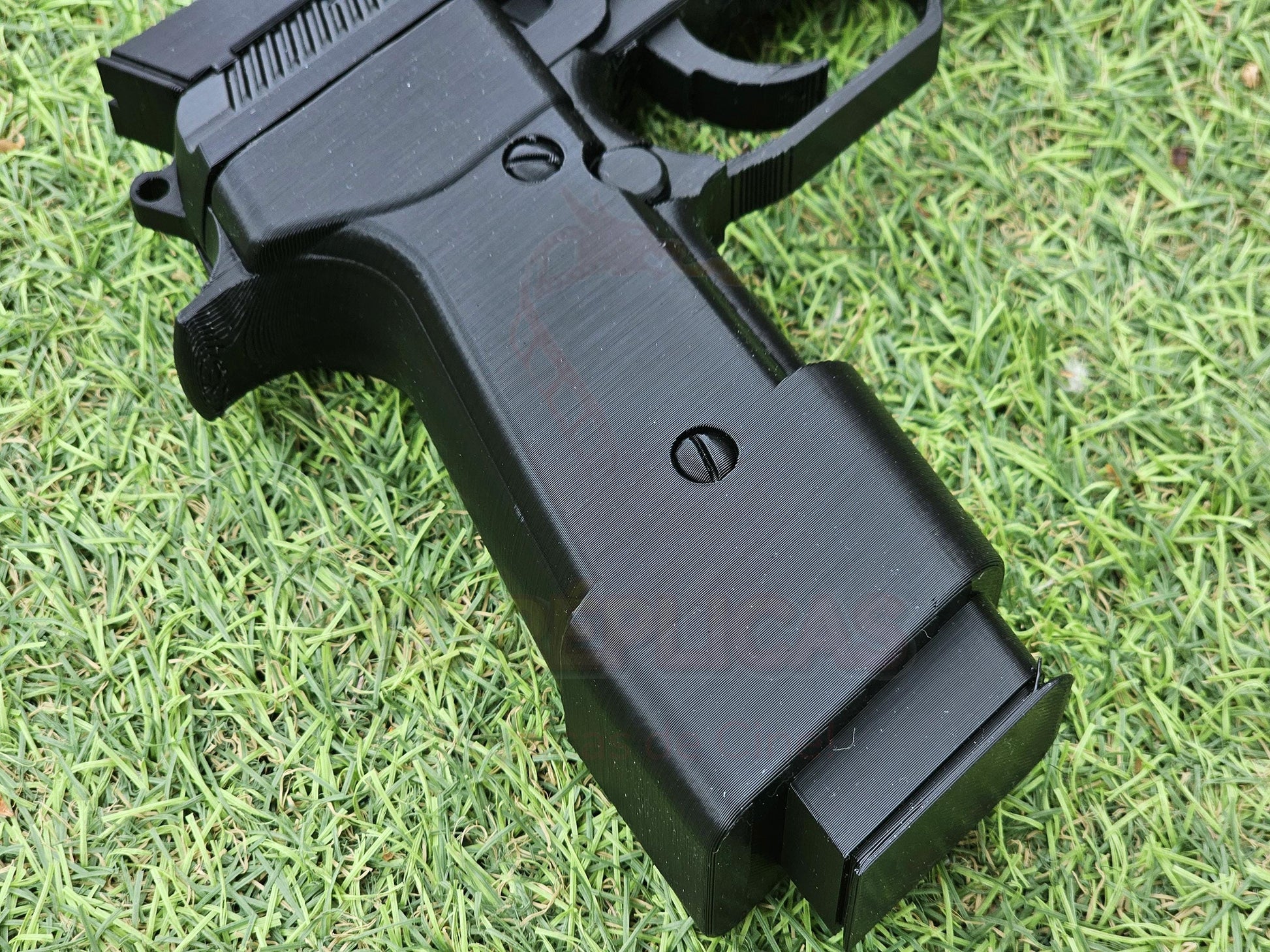 RoboCop AUTO-9 Gun Pistol OCP Omni Consumer Products POC Productos Omni Consumo Pistola Beretta 93R Cosplay