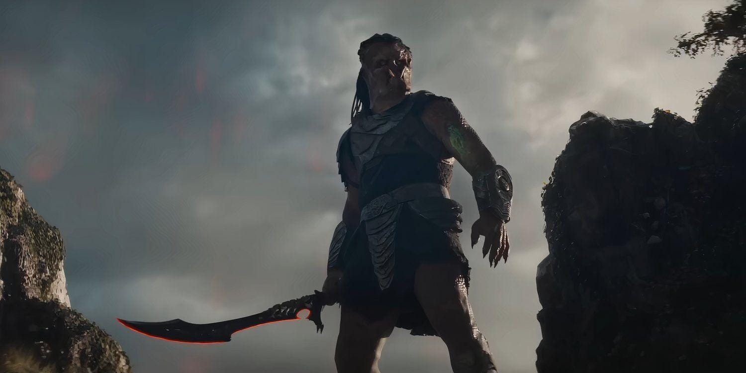 Predator Badlands Yautja Dek STUNT (All Black) Sword Folding Plasma Prop Replica Cosplay