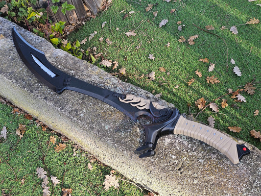 Predator Badlands Yautja Dek STUNT (COLOR) Sword Folding Plasma Prop Replica Cosplay