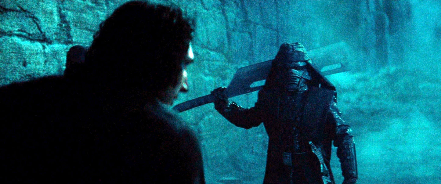 Star Wars Trudgen's Vibro Cleaver Knights of Ren Sword Prop Replica Cosplay Weapon