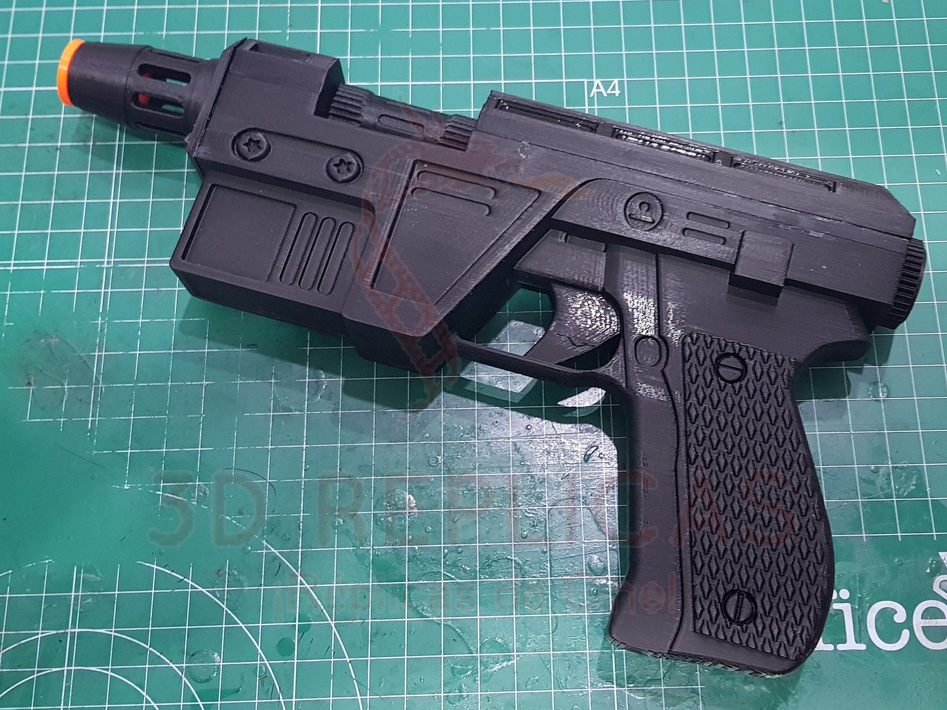 Star Wars GLIE-44 Poe Dameron Blaster Pistol Cosplay Prop Replica Gun Force Awakens