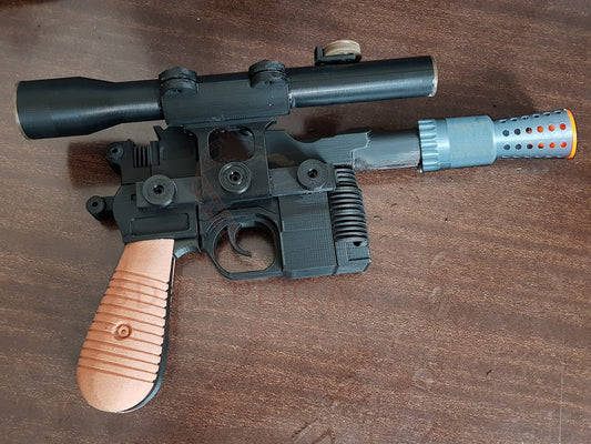 Han Solo Blaster DL-44 Pistol Prop Replica Star Wars Cosplay Gun