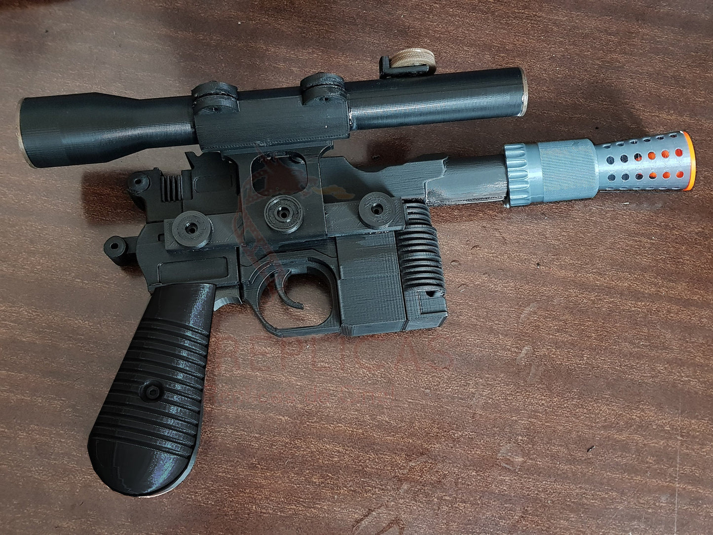 Han Solo Blaster DL-44 Pistol Prop Replica Star Wars Cosplay Gun ...