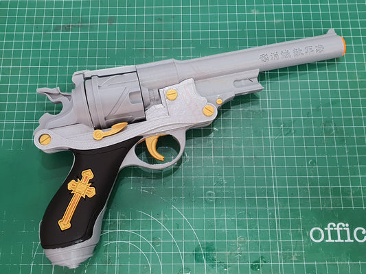 Van Helsing Revolver Prop Replica Gun Cosplay Pistol - by buissonland