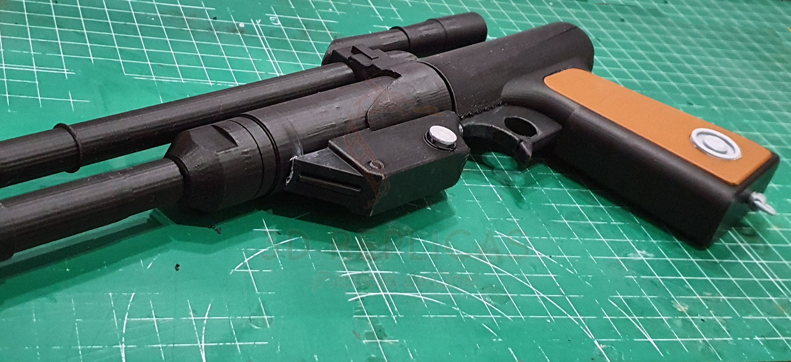 Star Wars The Mandalorian Boba Fett Blaster Pistol Cosplay Prop