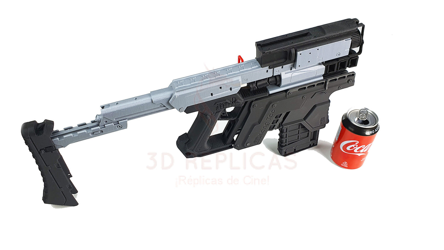 Kang Tao G-58 Type 41 Smartgun Prop Replica Rifle Cyberpunk 2077 - by buissonland