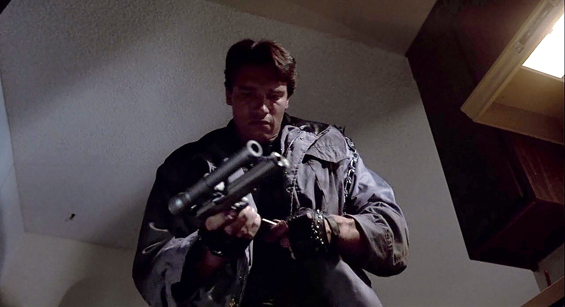 The Terminator AMT Hardballer .45 Longslide Gun Pistol Prop Replica Ar –