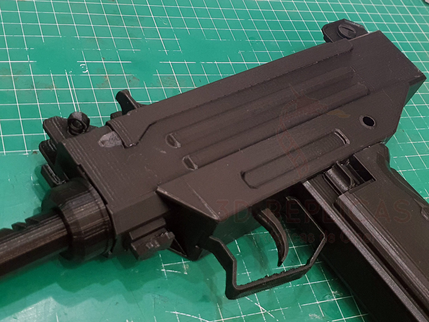 Micro UZI Pistol SMG Prop Replica Submachine Gun Cosplay