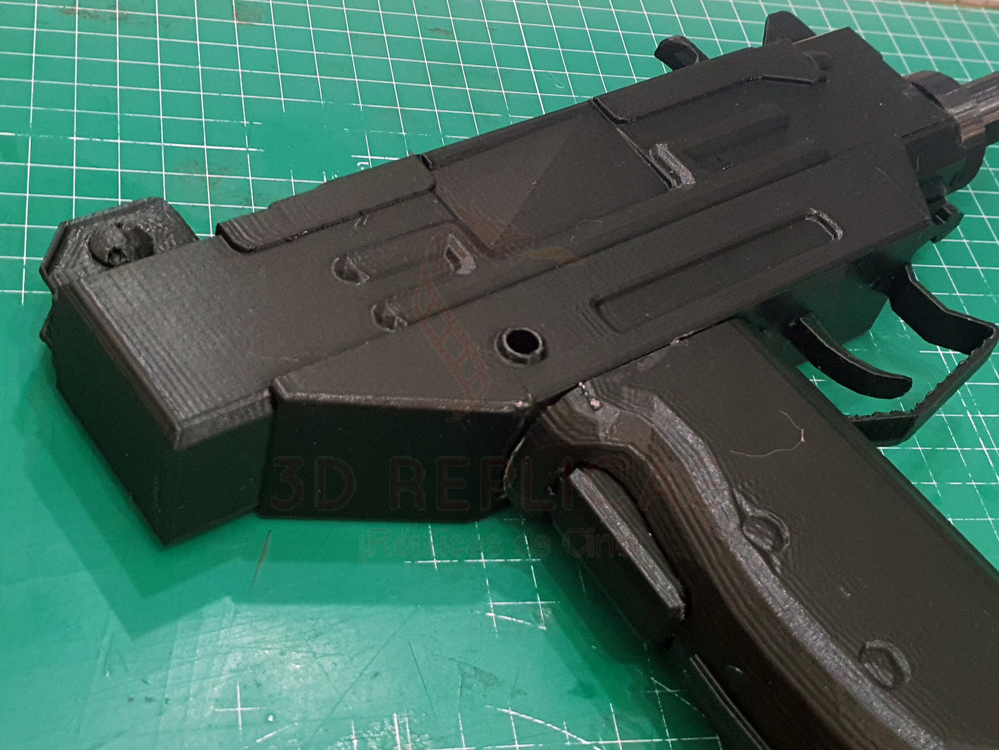 Micro UZI Pistol SMG Prop Replica Submachine Gun Cosplay