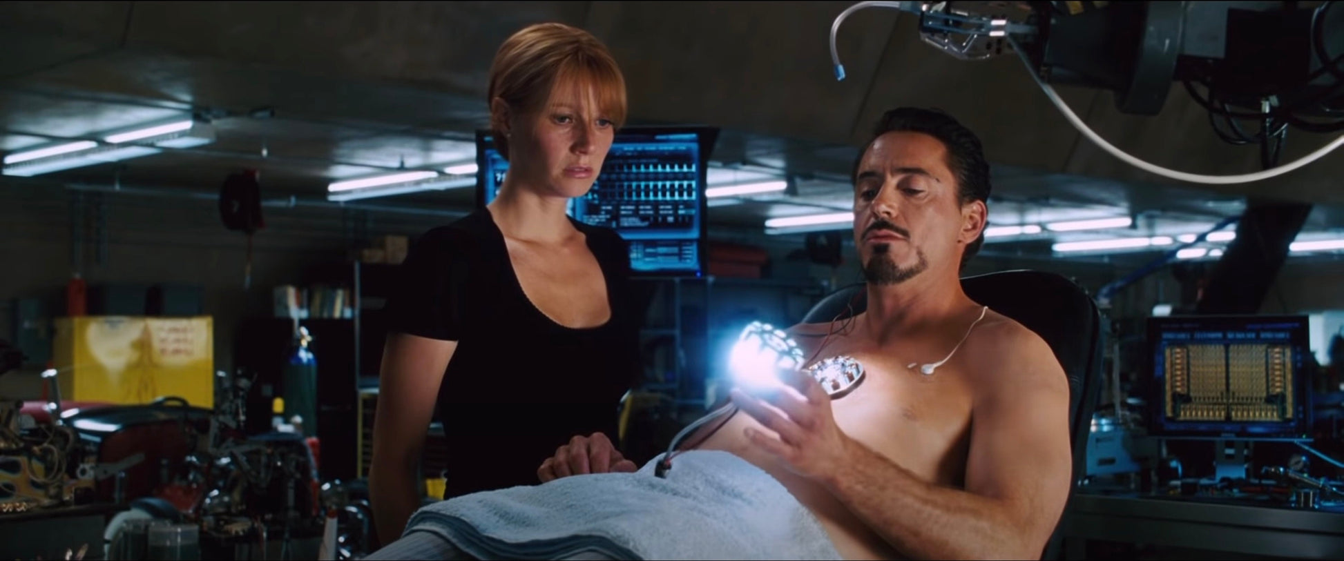 Iron Man Arc Reactor Prop Replica Tony Stark Has a Heart Cosplay - LIGHTS UP!