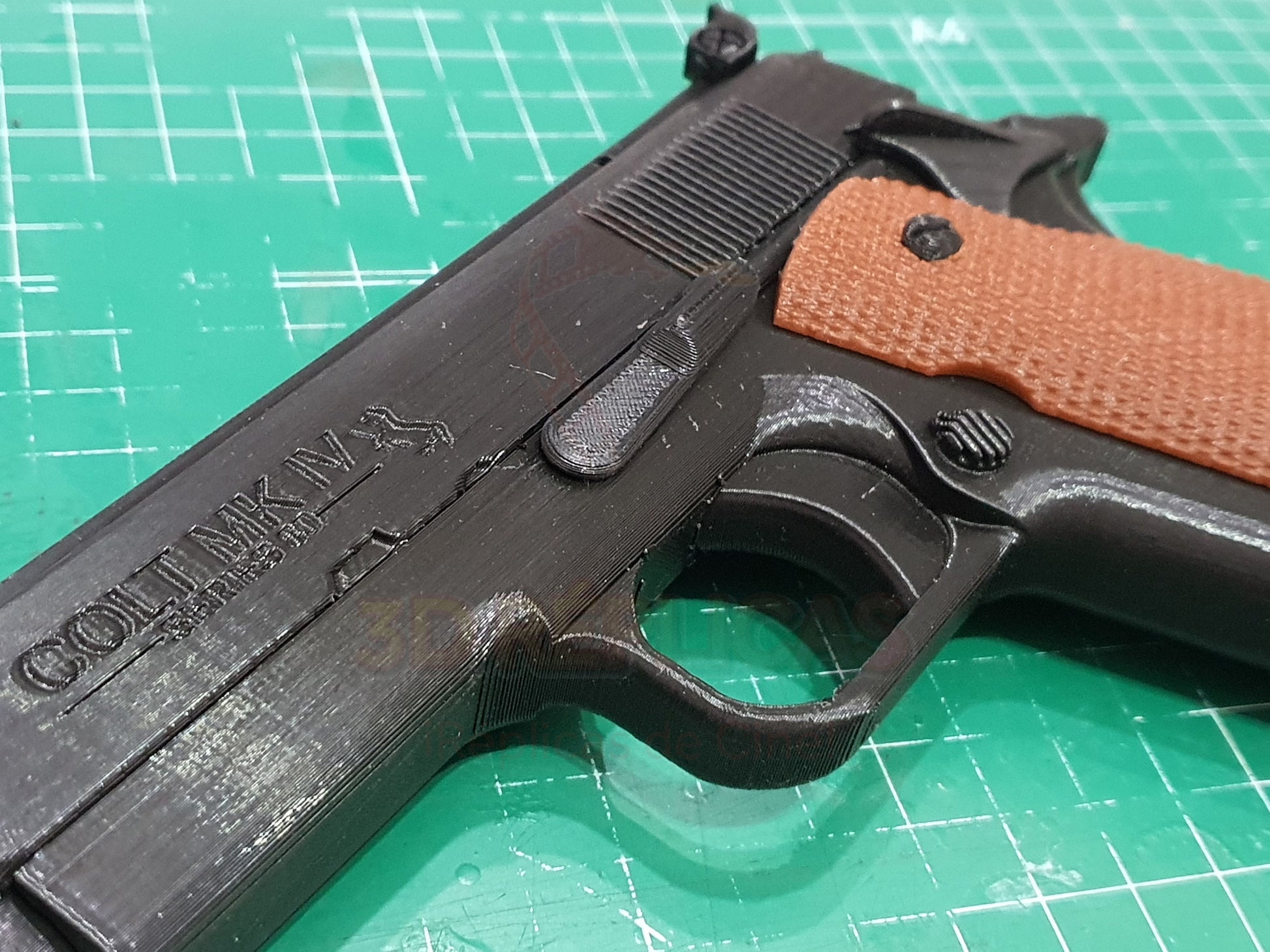 Colt MKIV Series 80 Pistol Gun Prop Replica Cosplay