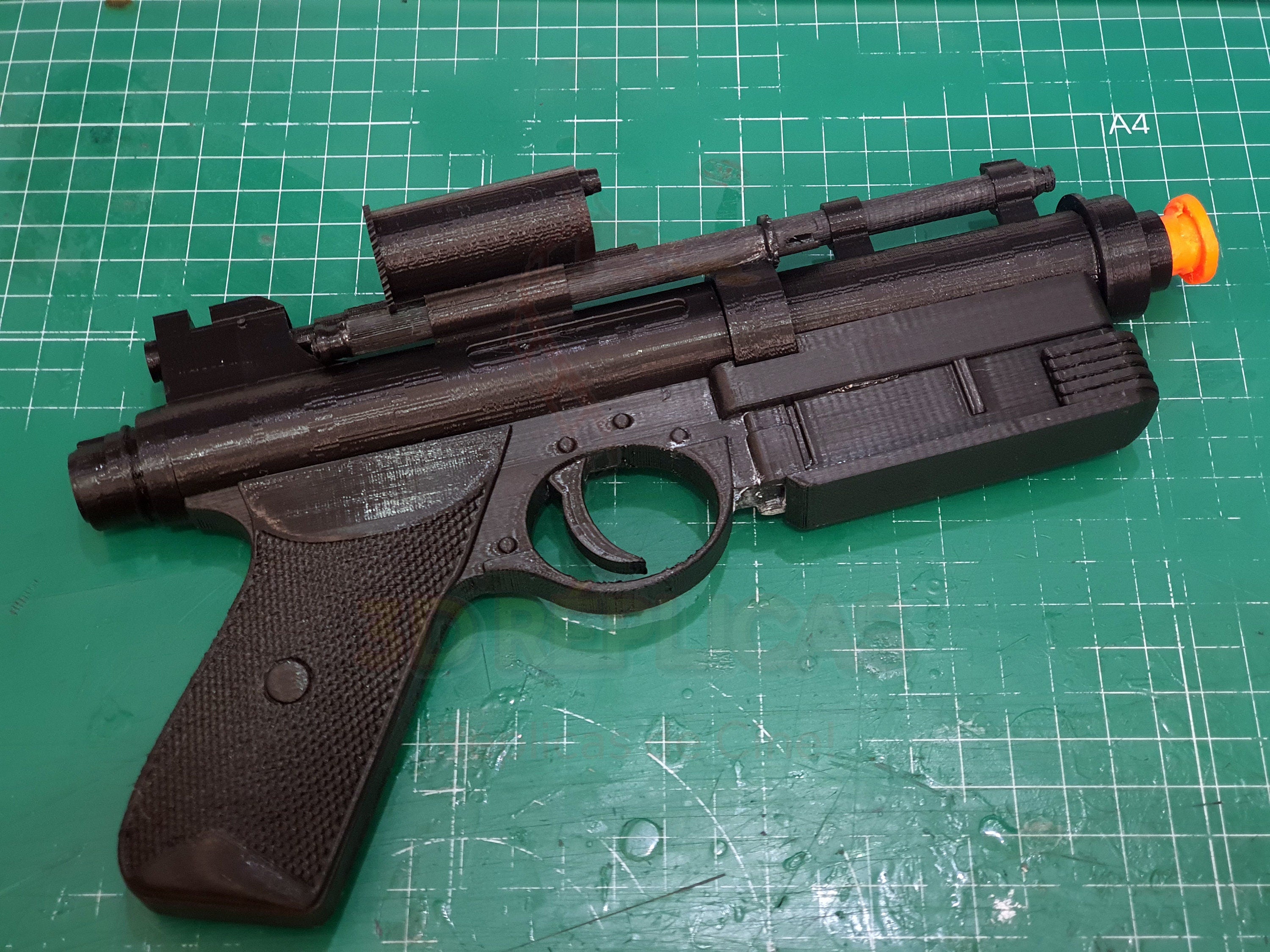 Star Wars Obi Wan Kenobi Blaster Pistol Cosplay Prop Replica Gun