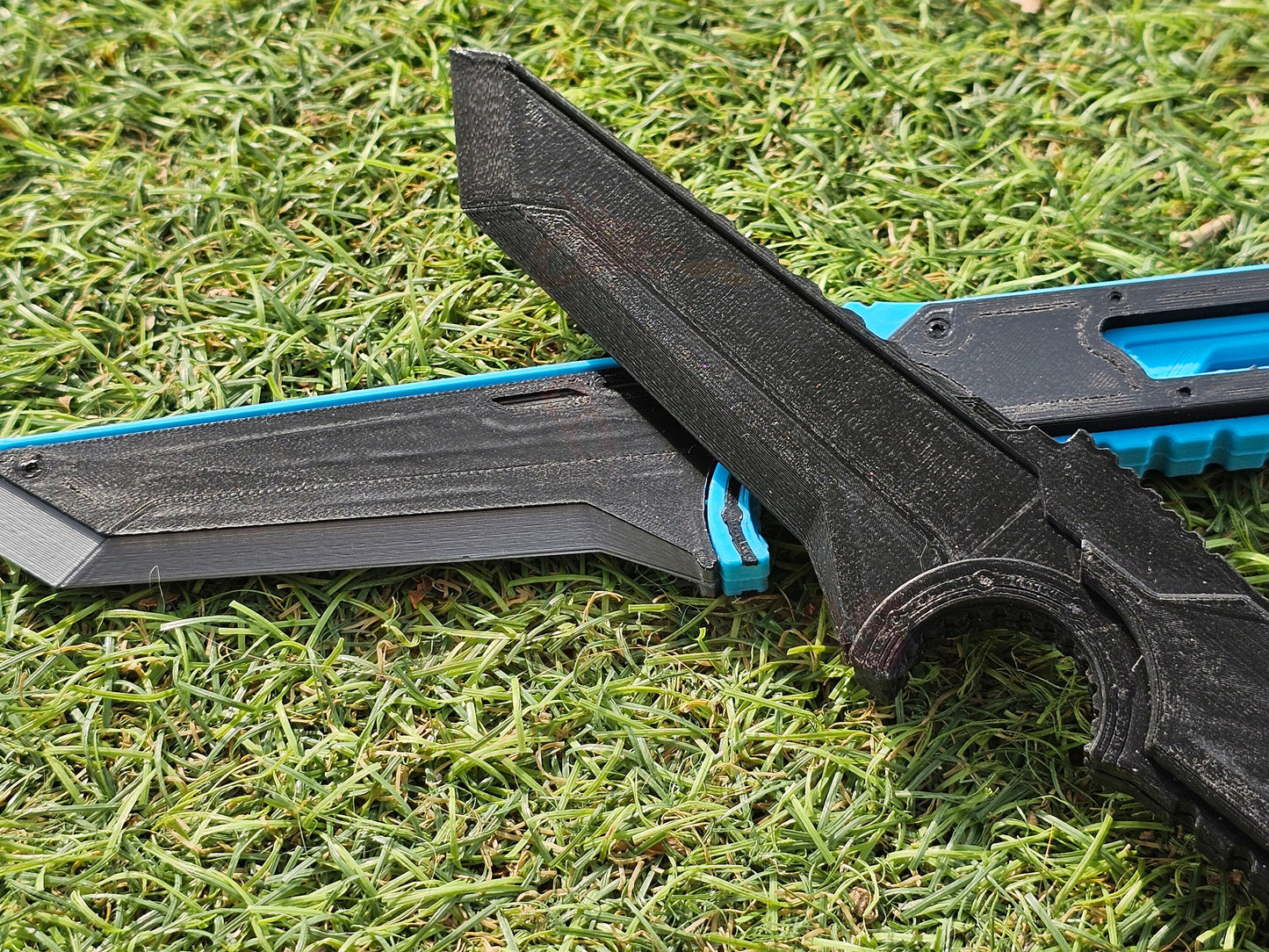 Starfield Combat Knife Prop Replica Stealth Weapon - by DreamOfProps